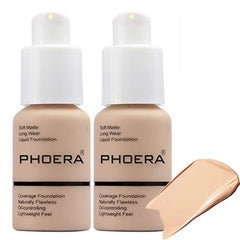 Full Coverage Foundation - Flawless, Matte, Long-Lasting, Moisturizing (30ml)