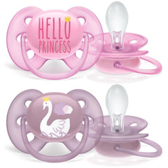 Philips Avent Ultra Soft Pacifier, 6-18 Months, 4 Pieces