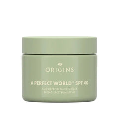 Origins A Perfect World Age-Defense Moisturizer with SPF 40 | Hydrates & Helps Delay Visible Signs of Aging | With Antioxidants