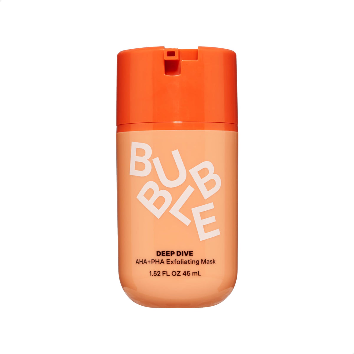 Bubble Skincare Deep Dive Alpha Hydroxy Acid + PHA Exfoliating Mask - Willow Bark Extract + Azelaic Acid - Gentle, Exfoliating Face Mask to Support Oil Reduction and Even Skin Tone (45ml), Pack Of 1