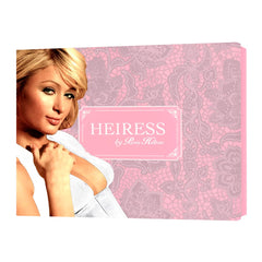 Paris Hilton Heiress for Women - 4 Pc Gift Set 3.4oz EDP Spray, 0.34oz EDP Roll-On, 3oz Body Lotion, 3oz Bath and Shower Gel