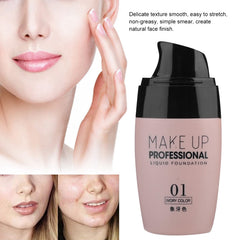 Light Liquid Foundation Foundation Full Coverage Color Formula Texture Smooth Face Finish Blemish Concealer Color Mineral for Makeup