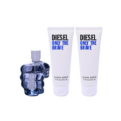 Diesel Only the Brave Gift Set (Eau de Toilette 125ml + 2 x Shower Gel 75ml)