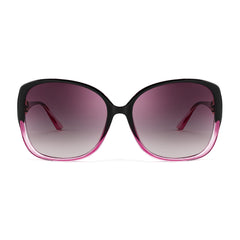 FEISEDY Women's Fashion Sunglasses, Oversized Square Frame with Pearl Sparkling, Polarized UV Protection B2821
