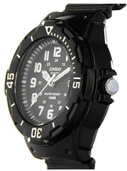 Casio Womens Quartz Watch, Analog Display and Resin Strap Black