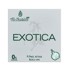 Alcohol Free Attar Roll On - 9.9ml | Exquisite & Long Lasting Fragrance (Pack of 2-9.9ml Each, Exotica)