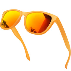 KANASTAL Polarized Sunglasses for Women, Classic Square Mens Sun Glasses, Lightweight Shades for Womens Outdoor 100% UV400 Protection Driving Fishing Golf Outdoor Activities