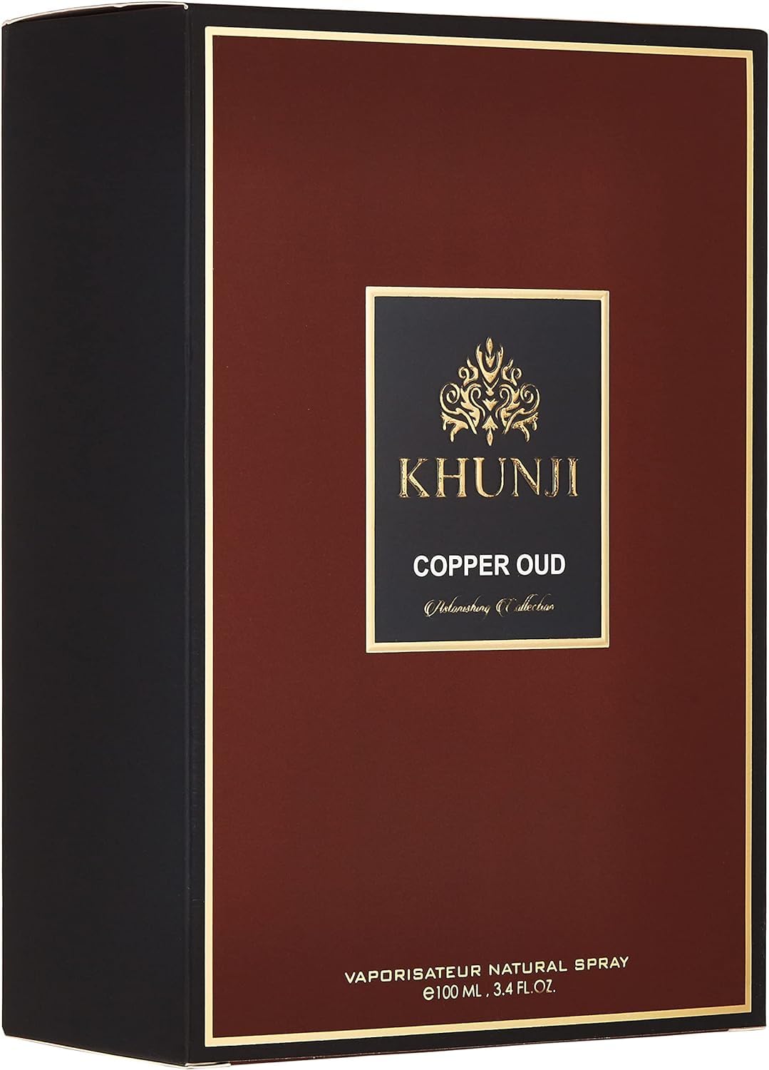 Khunji Copper Oud Eau De Parfum For Men, 100 ml