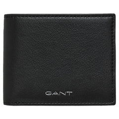 GANT Mens Leather Bifold Wallet Onesize - Black