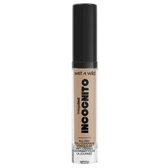 wet n wild Mega Last Incognito All-Day Full Coverage Liquid Matte Concealer, Medium Golden, 0.18 Ounce