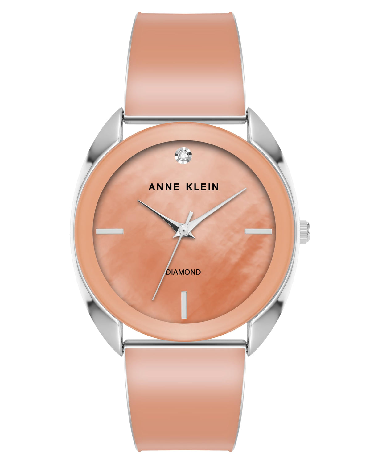 Anne Klein Women's Genuine Diamond Dial Bangle Watch