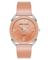 Anne Klein Women's Genuine Diamond Dial Bangle Watch