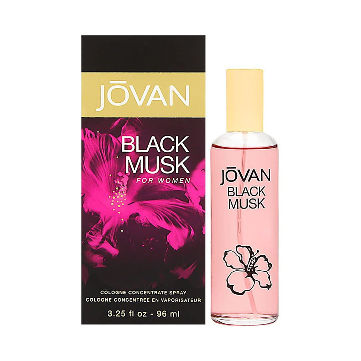 Jovan Black Musk By Jovan for Women 96 ml Original packed Pc