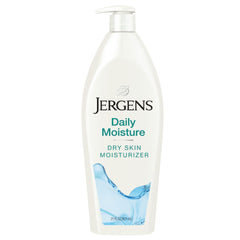 Jergens Daily Moisture Dry Skin Moisturizer, 21 oz Body Lotion, with HYDRALUCENCE blend, Silk Proteins, and Citrus Extract, to help Restore Skin Luminosity