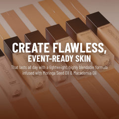 Swiss Beauty Studio Finish Full coverage Foundation, Face Makeup, Natural Beige, 30ml