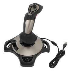 Jectse Computer Joystick with Vibration Function, Programmable Buttons, Compatible with 7 8 10 11 Computer for PC Computer Laptop