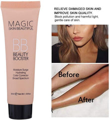 Liquid Makeup, Base Makeup Brightening Concealer Liquid Moisturizing Oil Control BB Cream Makeup (03 dark skin tone)