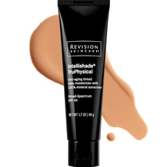 Revision Skincare Intellishade® TruPhysical SPF 45, 100% Mineral Sunscreen for Face, Anti-Aging Moisturizer with SPF and Vitamin C, Tinted Sunscreen for Sensitive Skin, 1.7 oz
