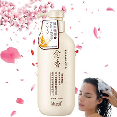 OSYA Sakura Japanese Shampoo,Sakura Japanese Shampoo for Hair Loss,Sakura Hair Growth Japan's No. 1 Shampoo,Sakura Japanese Shampoo and Conditioner,300ml Create Thick, Shiny Hair (Shampoo)