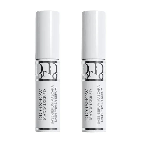 Dior Diorshow Maximizer 3D Triple Volume Plumping Lash Primer Travel Size (White, 2 pack)