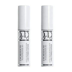 Dior Diorshow Maximizer 3D Triple Volume Plumping Lash Primer Travel Size (White, 2 pack)