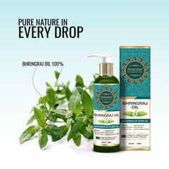 Pure Bhringraj Oil (No Mineral Oil), 120ml