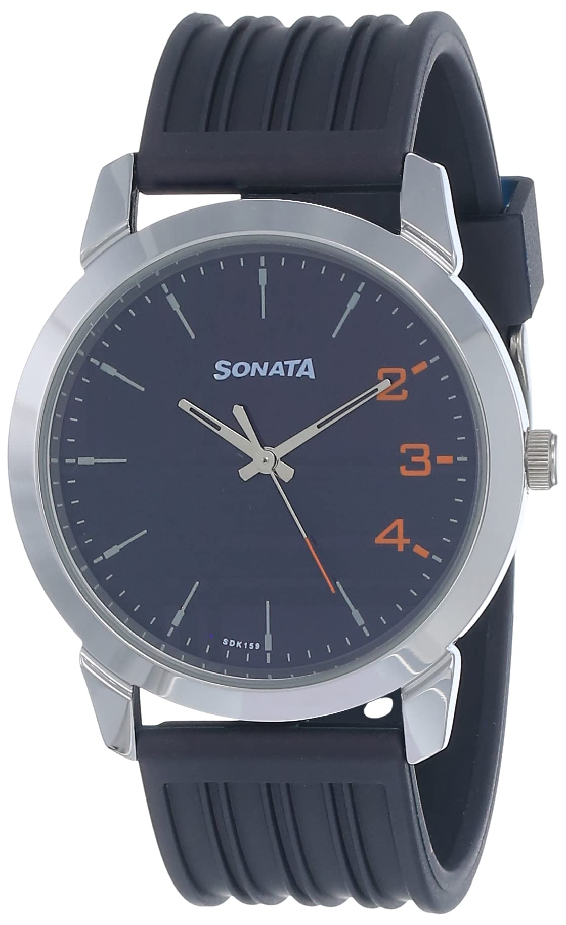 Sonata Blue Dial Analog watch For Men-NP77107SP05W
