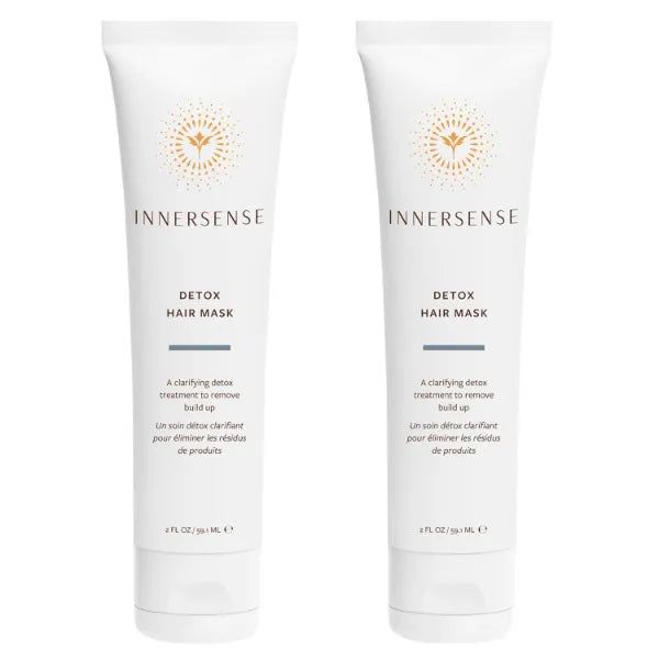 INNERSENSE Organic Beauty - Natural Detox Hair Mask | Detoxing, Nourishing, Hydrating | Cruelty-Free, Clean Haircare