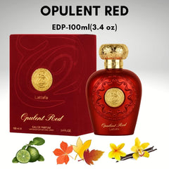 Lattafa Opulent Red Oud Eau de Parfum Spray for Her - 100 ml