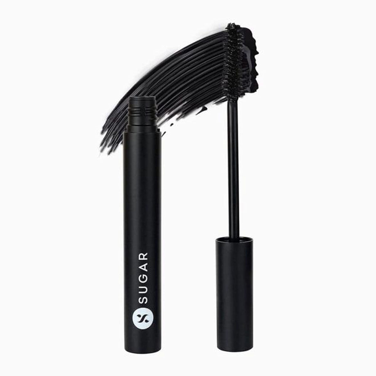 SUGAR Cosmetics Lash Of The Titans Volumizing Mascara, 01 Black With A Bang, 5 ml