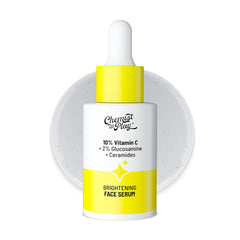 Chemist At Play 10% Vitamin C Face Serum |Brightens & Gives Glow |Fades Dark Spots |Treats Hyperpigmentation| Balances Melanin Production | Ethyl Ascorbic Acid & Glucosamine | For All Skin Types 30ml