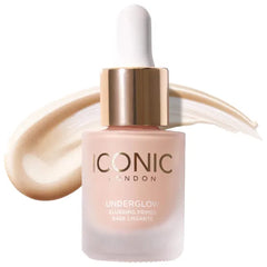 ICONIC LONDON Underglow Blurring Primer | Blurs Imperfections and Gives Skin a Radiant Glow, Cruelty-Free, Vegan Makeup, 0.33 Fl Oz