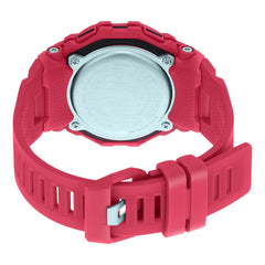 Casio G-Shock Analog-Digital World Time Watch-Red