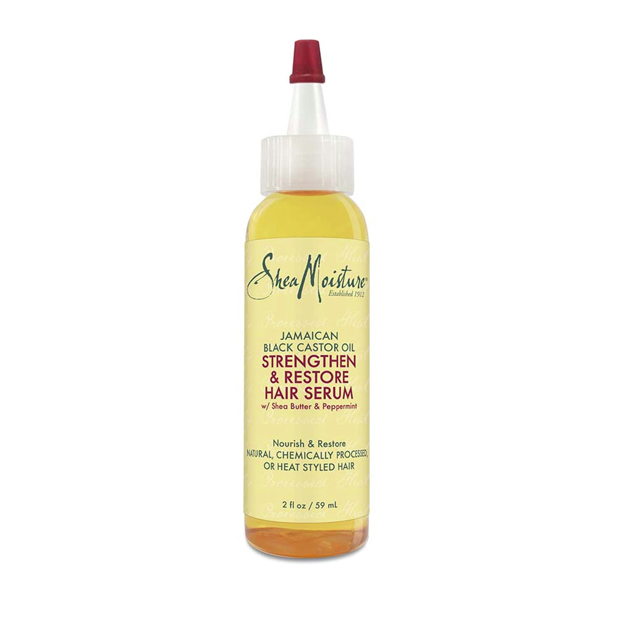Shea Moisture Jamaican Black Castor Oil & Shea Butter Damaged Hair Serum 2 oz
