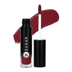 Sugar Cosmetics Mousse Lip Cream | 24+ Hour Wear | Creamy Mousse Lipstick | Waterproof & Smudge Proof | 5ml - 05 Red Balloon