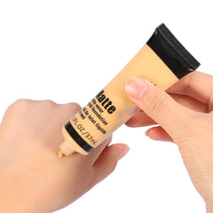 All Skin Types Sun Block Cream，Smooth Makeup Base Face Liquid Foundation Matte Wear Concealer Matte Made Liquid Foundation (BEIGE 2)