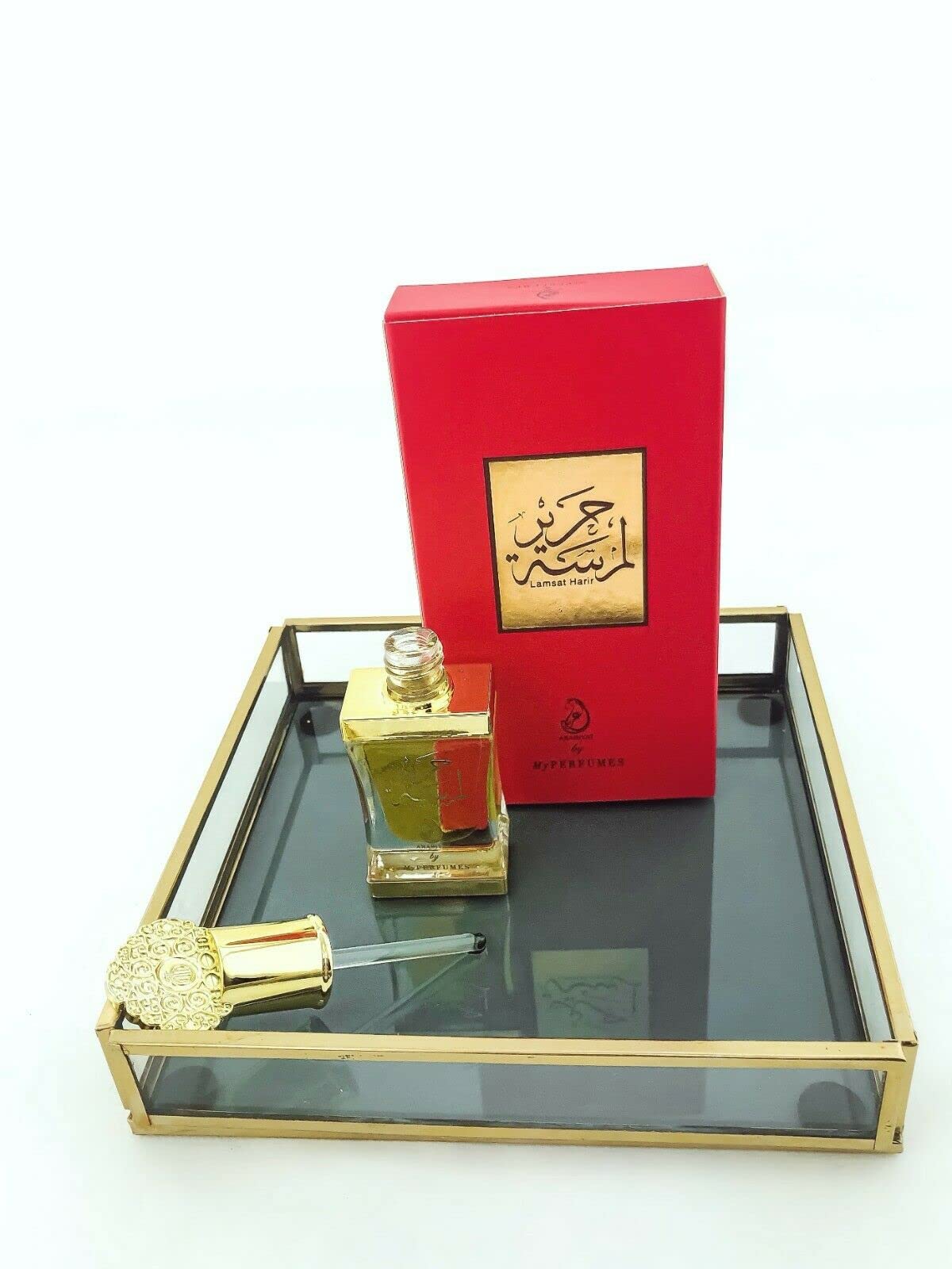 Arabiyat Lamsat Harir Concentrated Perfume Oil For Unisex, 12 ml