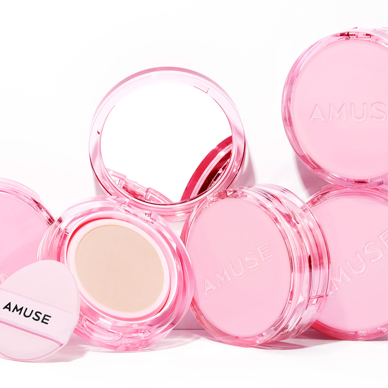 Amuse SEOUL DEW POWER VEGAN CUSHION 02 HEALTHY | beige | Dewy, glow, long-lasting, double coverage, clean beauty, lightweight, natural look, foundation for sensitive skin, hydrating cushion