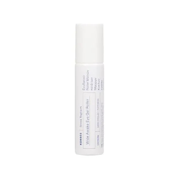 KORRES Greek Yoghurt Wide Awake Eye Gel Roller Ball Serum, 0.51 fl oz