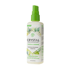 Crystal Essence Mineral Deodorant Spray, Vanilla Jasmine, 4.0 oz (Pack of 12)