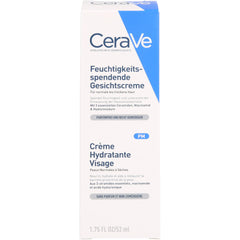 CeraVe PM Facial Moisturizing Lotion | Night Face Moisturizer for Normal to Dry Skin with Hyaluronic acid, Niacinamide and Ceramides | Non-comedogenic, oil-free, Fragrance Free | 1.75Oz,52 ML