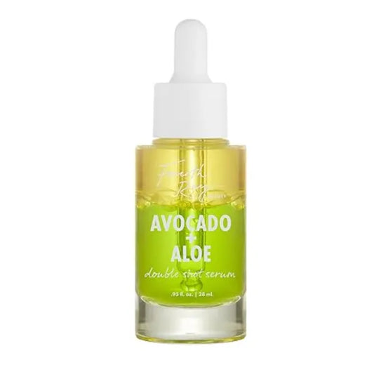 ColourPop Fourth Ray Beauty Avocado + Aloe Double Shot Face Serum Nourishing & Hydrating Serum with Antioxidant Rich Avocado Oil & Aloe to Soften Skin (.95 fl oz)
