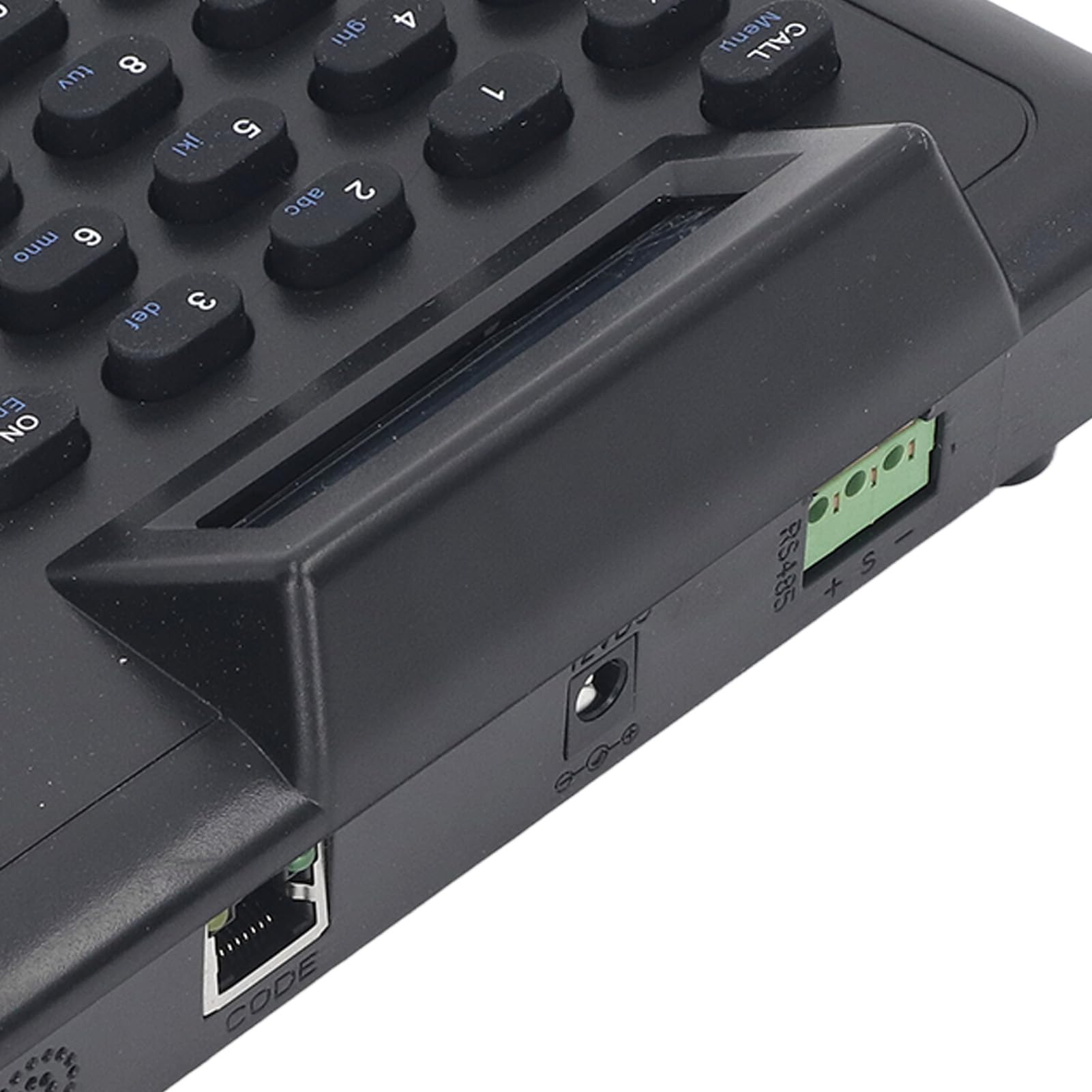 Eujgoov 4D Surveillance Keypad Controller, Joystick Analog PTZ Camera Keyboard LCD Display Screen 4D PTZ Camera Controller (UK Plug)