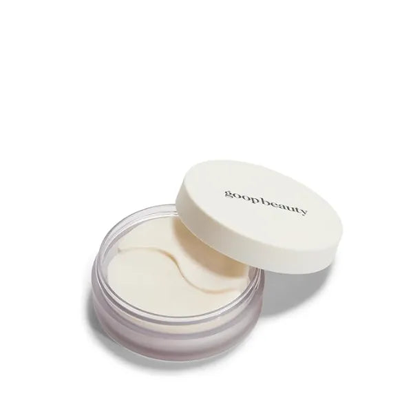 goop Beauty Eye Masks for Puffy Eyes Under Eye Patches for Dark Circles VEOCEL Lyocell Masks in Niacinamid Serum Improves Crows Feet, Fine Lines, & Wrinkles Paraben & Silicone Free 30 Pack