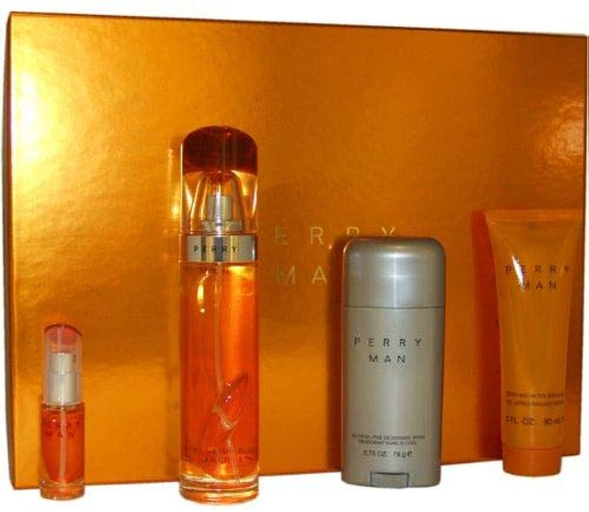 Perry Ellis Man 100ML EDT 4 Pcs. Gift Set for Men