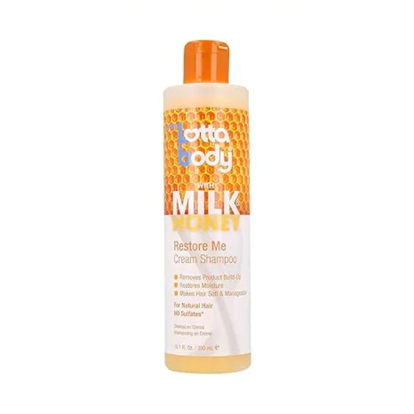 Lottabody Lotta Body Shampoo Milk & Honey 10.1oz