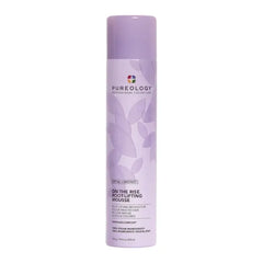 Pureology Style + Protect On The Rise Root Lifting Mousse For Flat and Color-Treated Hair - Provides Medium Control and Volume, Sulfate-Free and Vegan, 10.4 Fl Oz