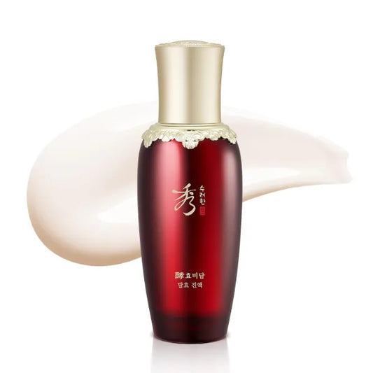 Sooryehan Hyobidam (Fermented Essence, 1.5fl oz) - Korean Skin Care, Rich, Creamy Serum for Reduced Wrinkles & Deep Hydration, Wild Ginseng, Snow Fungus Extract