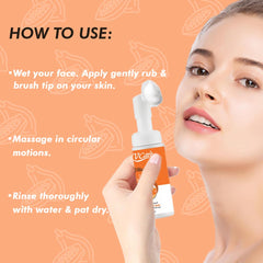 V Care Foaming Face Wash 200ml | Vitamin C Infused | Gentle Cleanser for Naturally Healthy Skin