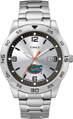 Timex Tribute Men's Citation 42mm Quartz Watch with Stainless Steel Strap - Florida Gators